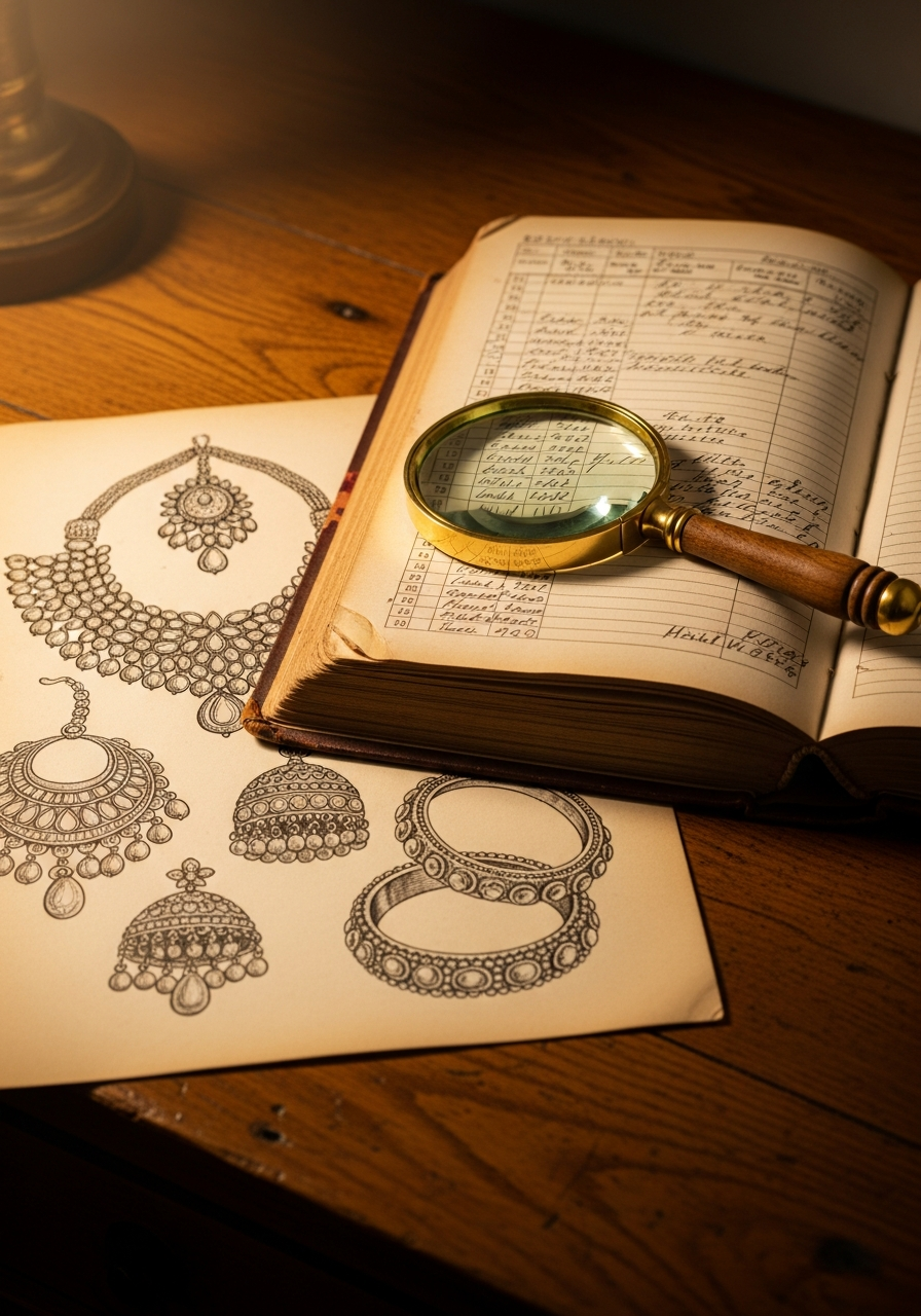 Heritage ledger and sketches
